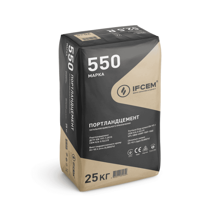 Цемент М550 25 кг